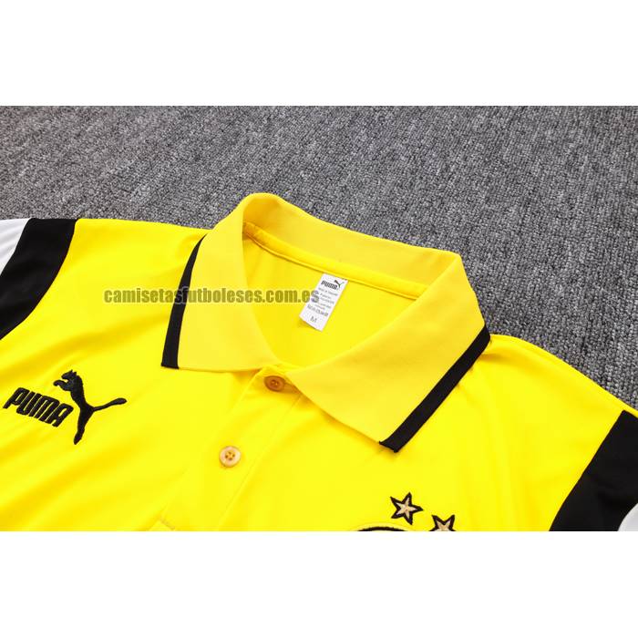 Camiseta Polo del Borussia Dortmund 2023 2024 Amarillo